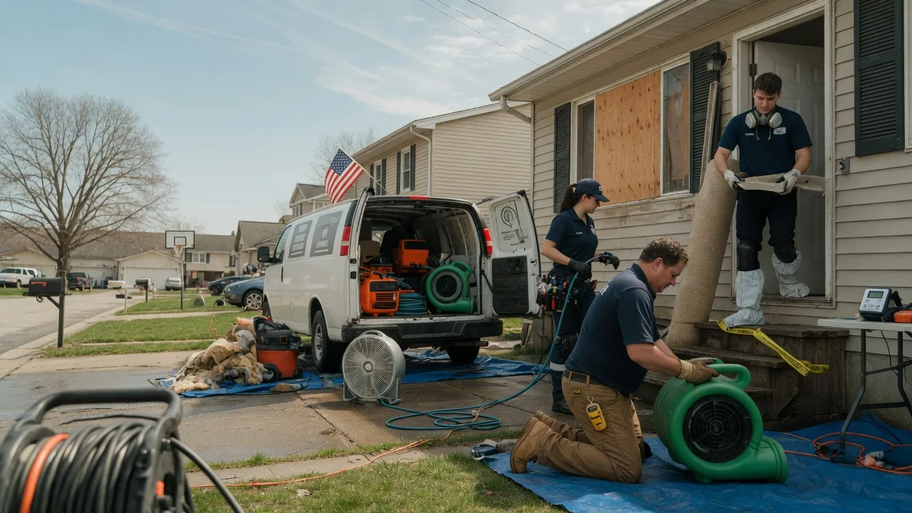Water Damage Restoration in Marion, IL near me